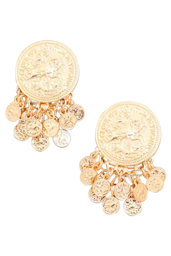 Ju Ju Coin Earrings