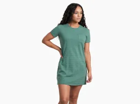 KUHL WOMENS WILLA T SHIRT DRESS EVERGREEN