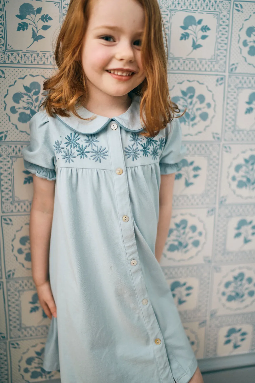 Lexie Dress in Sterling Blue