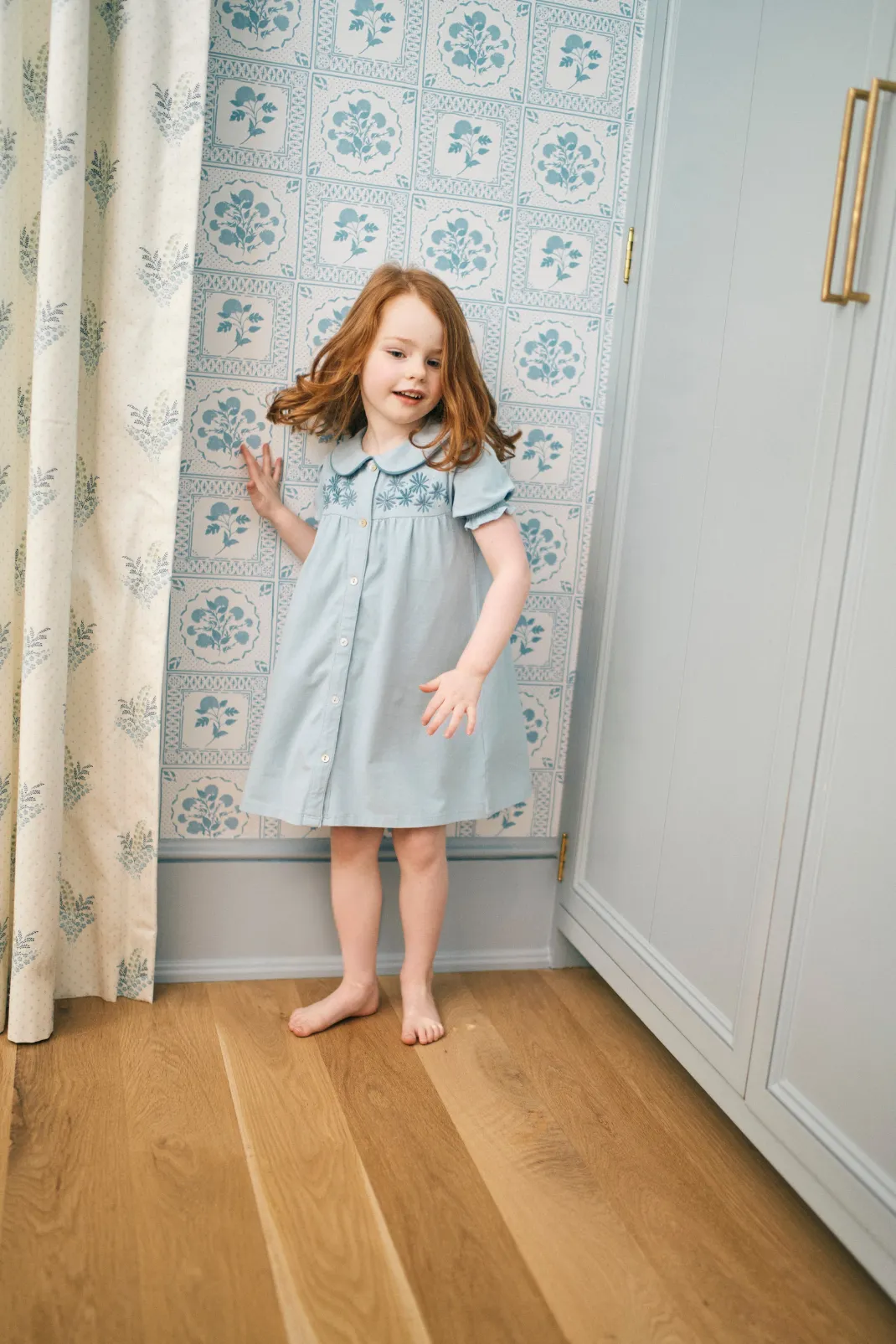 Lexie Dress in Sterling Blue