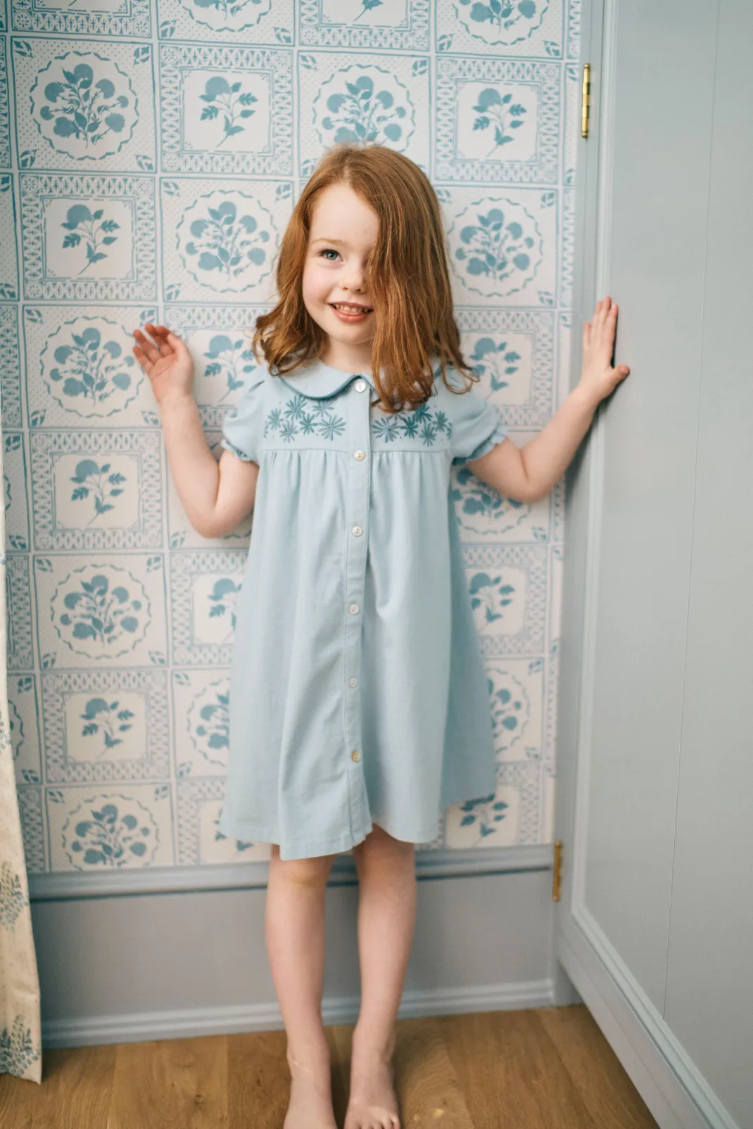 Lexie Dress in Sterling Blue