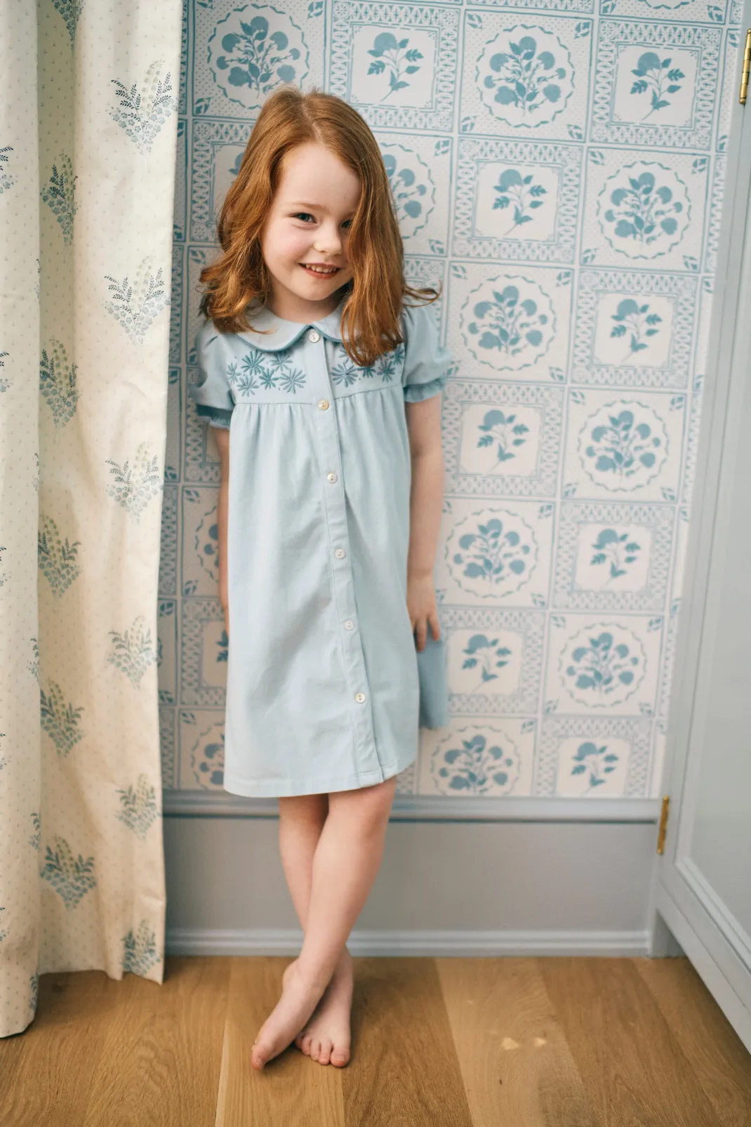 Lexie Dress in Sterling Blue