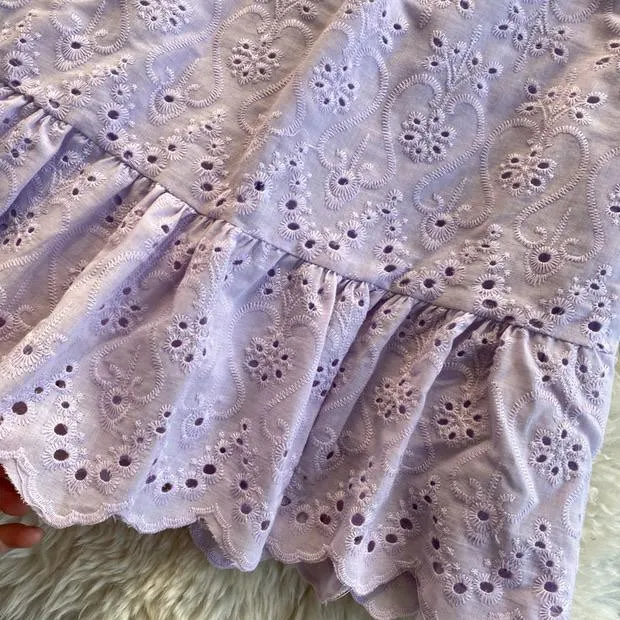 Mykonos Eyelet Dress