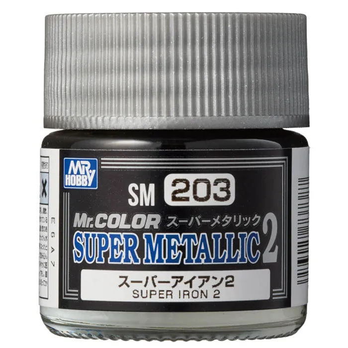 SM203 Mr. Color Super Metallic - Super Iron 2