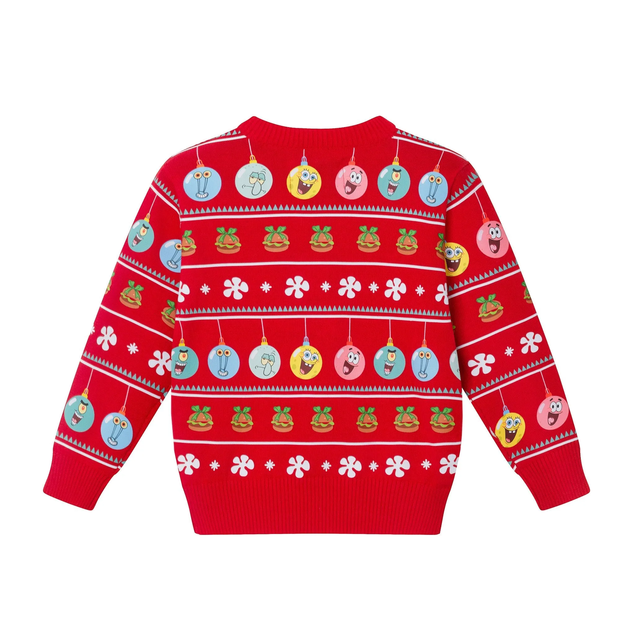 SpongeBob SquarePants™ x Andy & Evan® | Kids (2-7) Ornaments Jacquard Sweater
