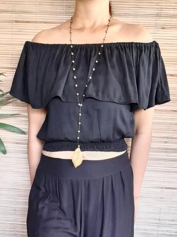 TOP MELODY Khaki, White, Black, New Blush and New Mint
