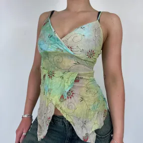 Y2K fairy sequin cami top - Size Small